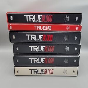 True Blood Seasons 1-6 Complete DVD Box Set Lot HBO Series (6 Seasons)